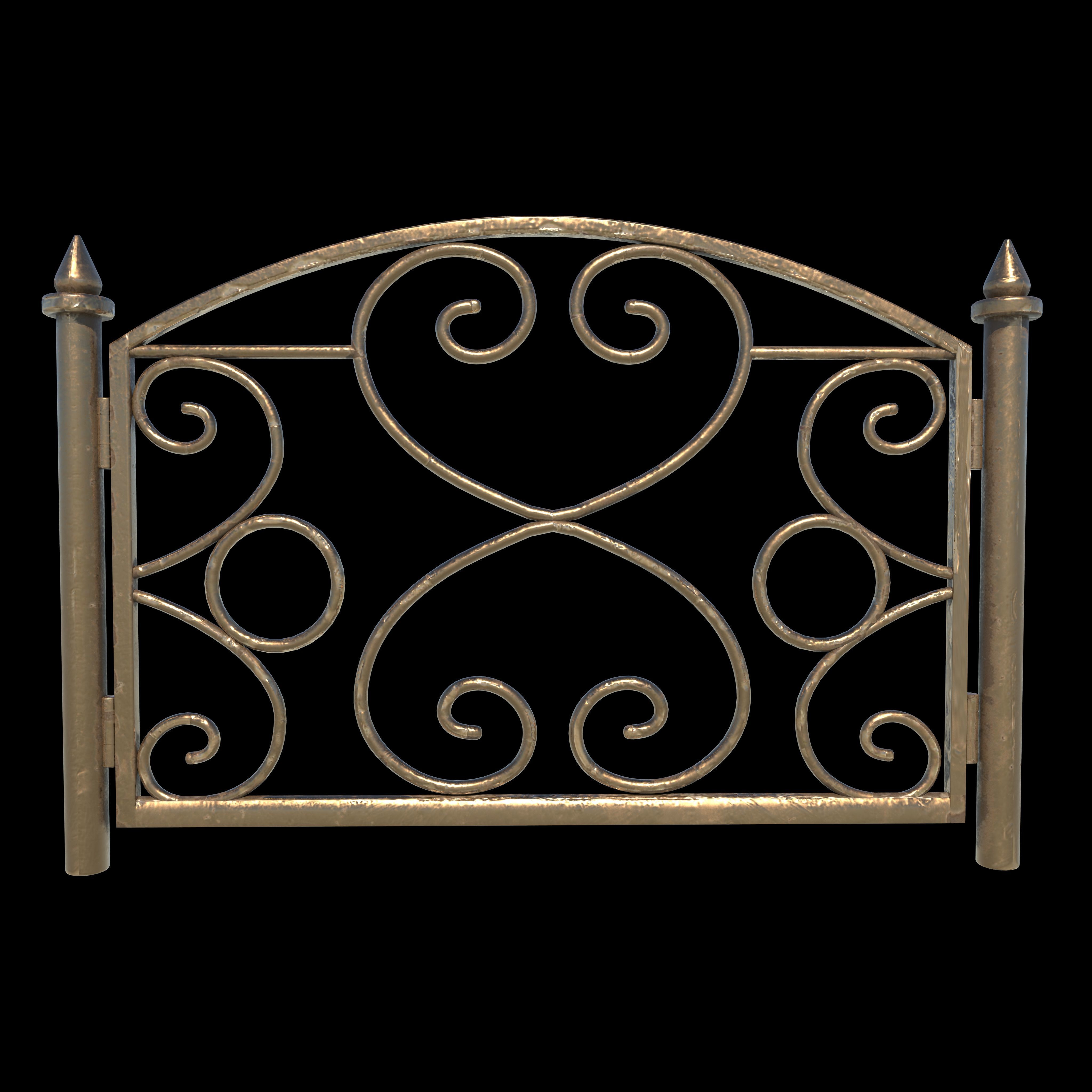 Railing  Pack 3D model_2