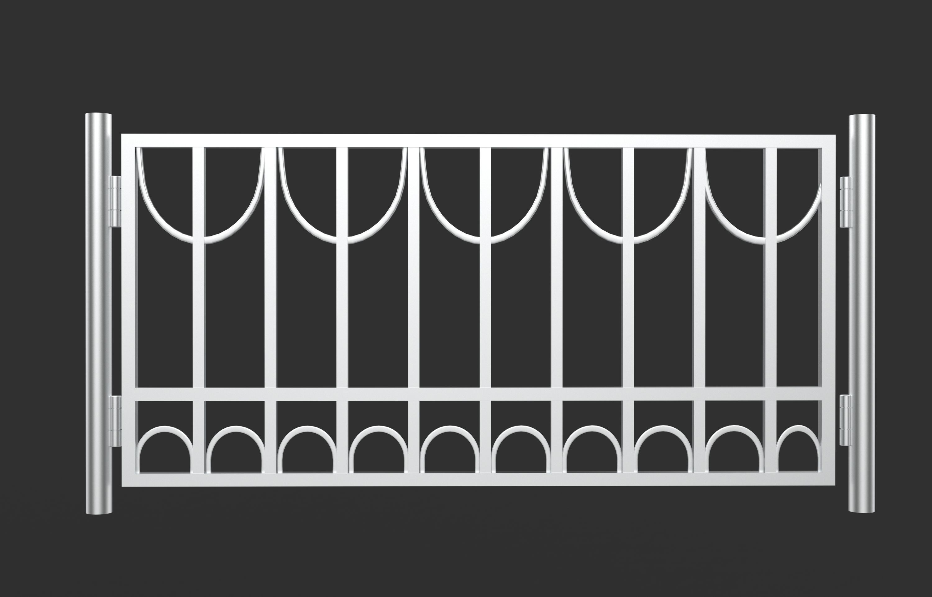 Railing  Pack 3D model_14