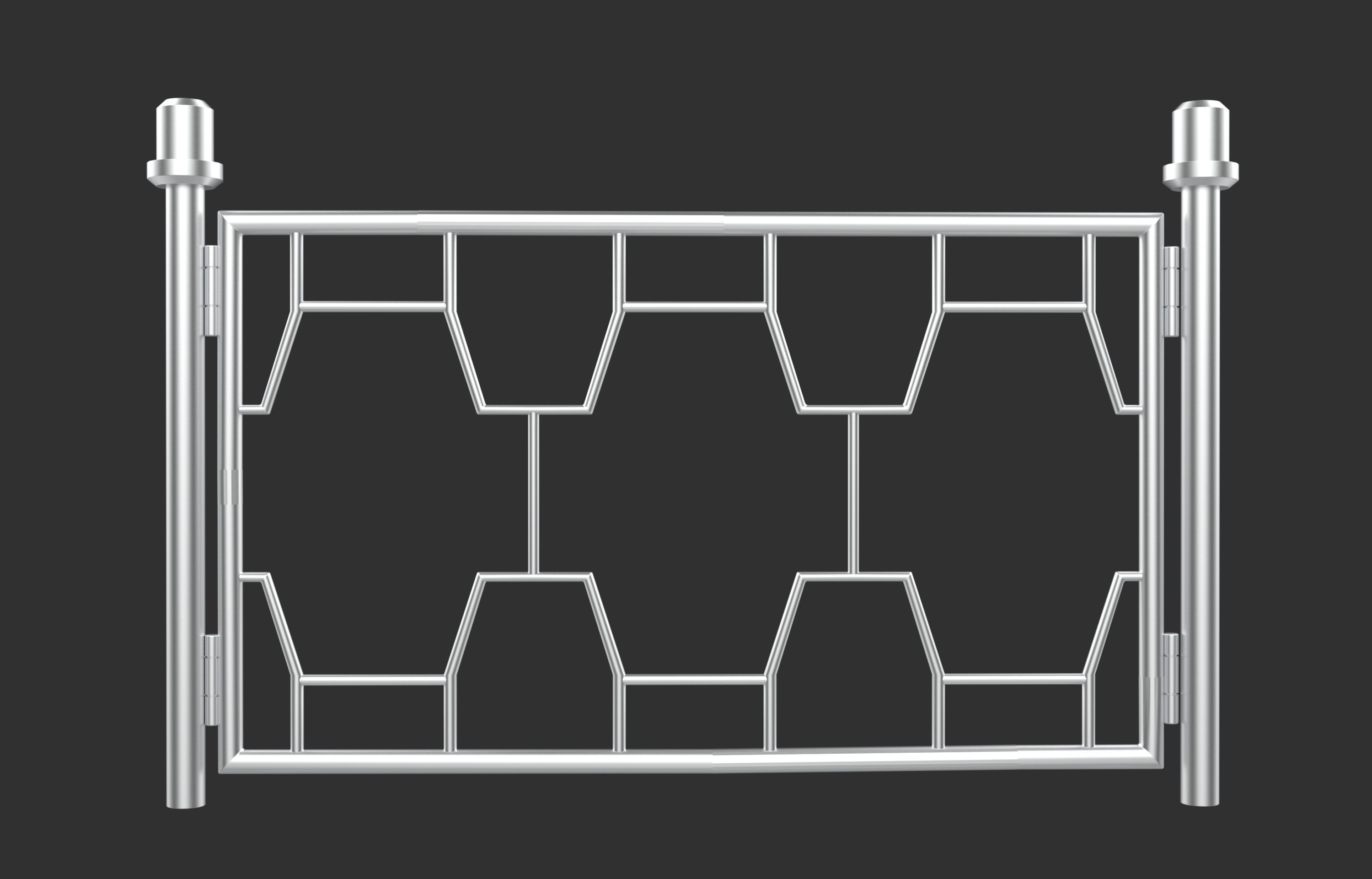 Railing  Pack 3D model_6