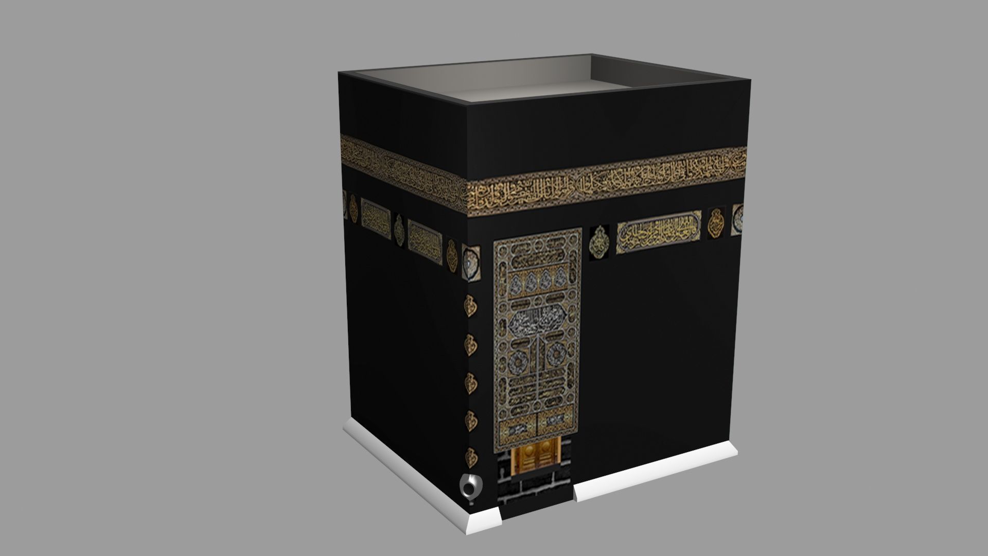 The Holy Kaaba 3D model_3