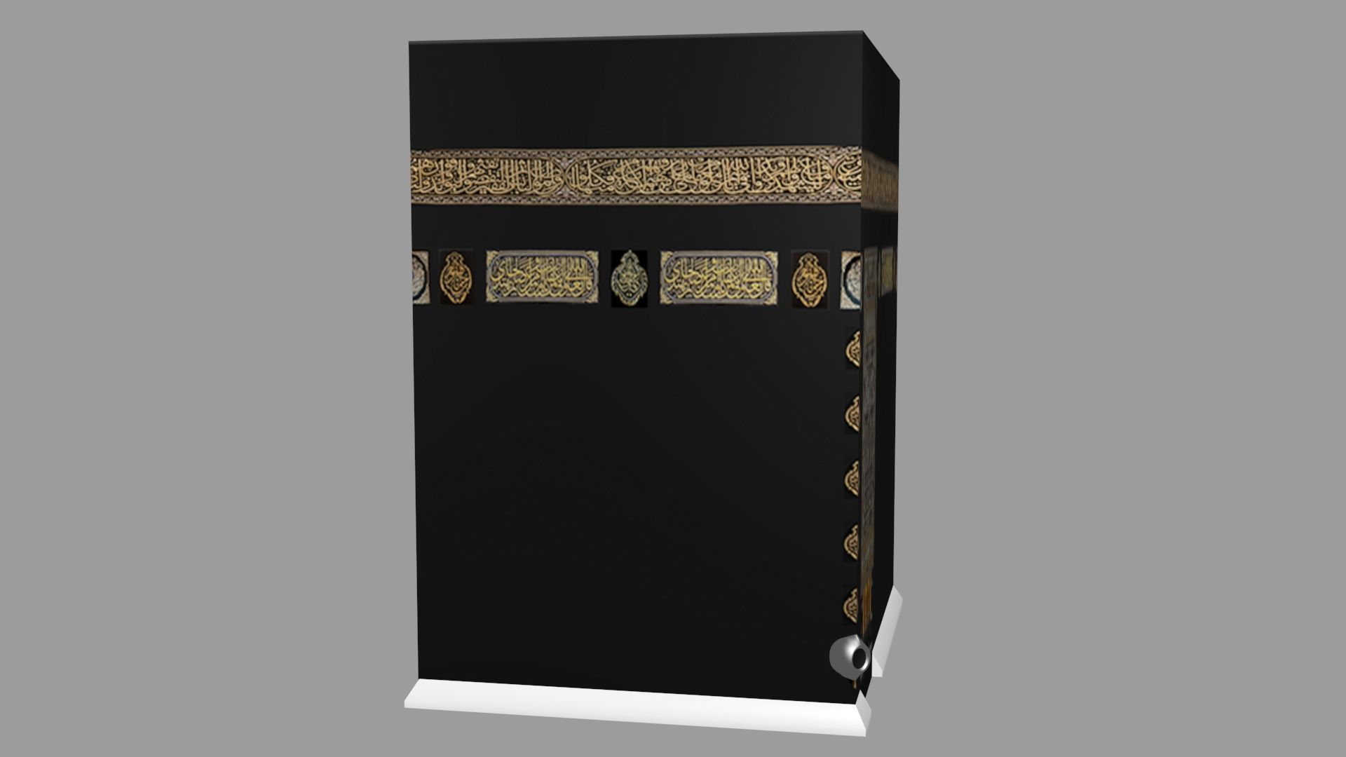 The Holy Kaaba 3D model_1