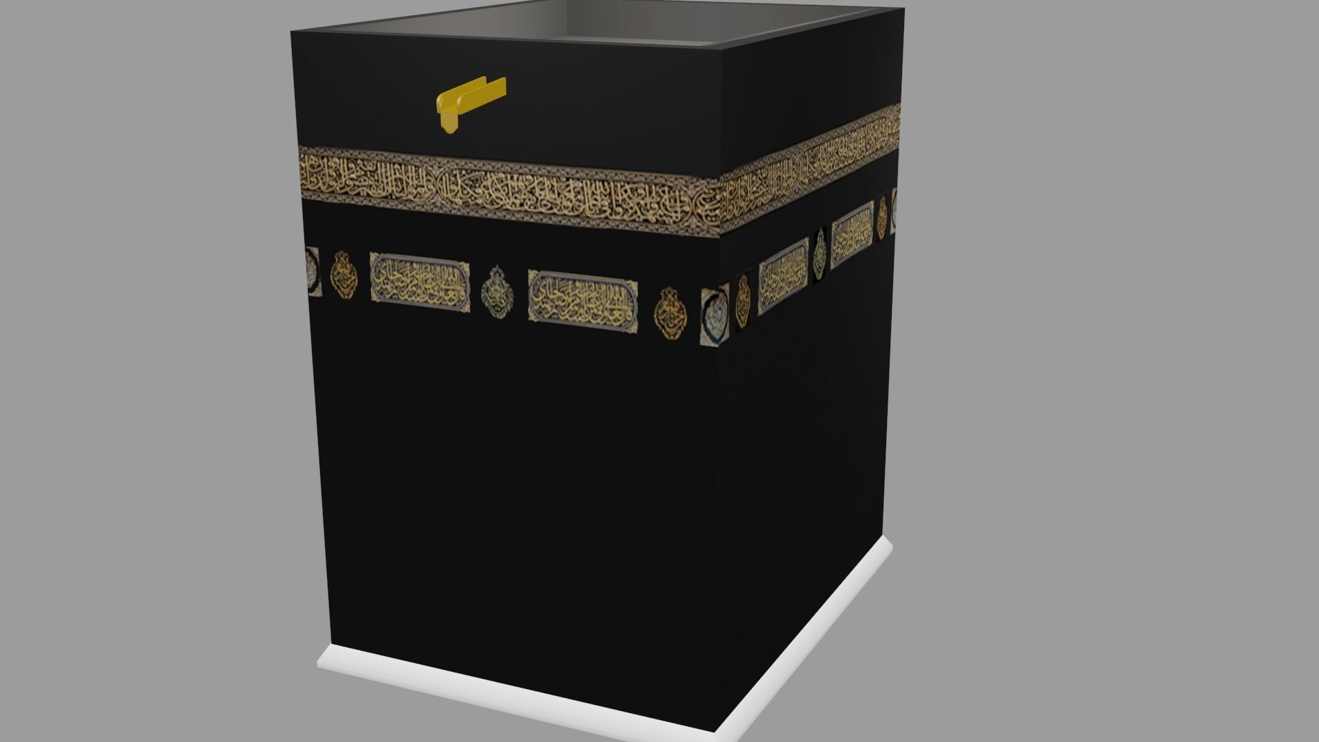 The Holy Kaaba 3D model_5