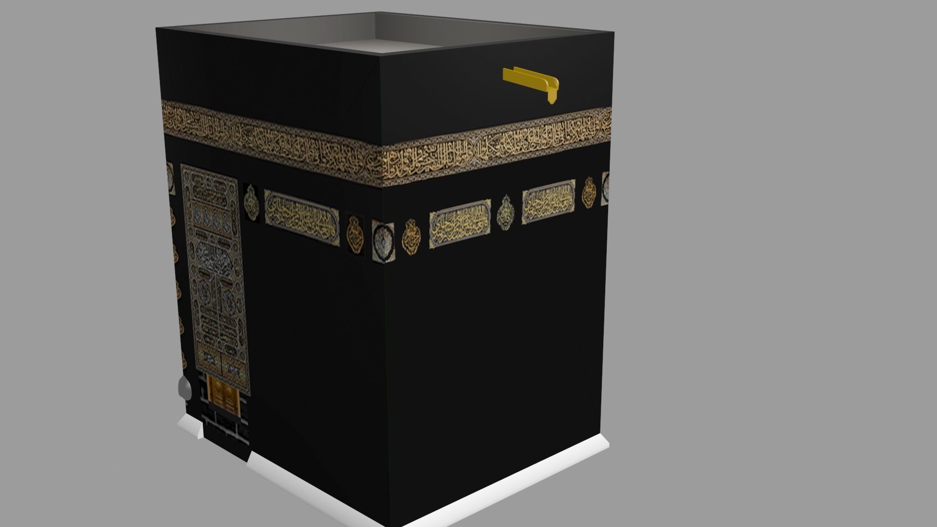The Holy Kaaba 3D model_4