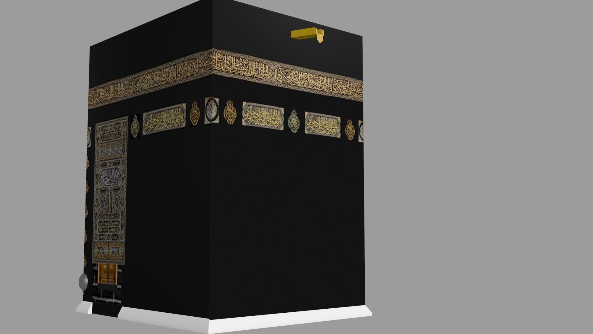 The Holy Kaaba 3D model_7