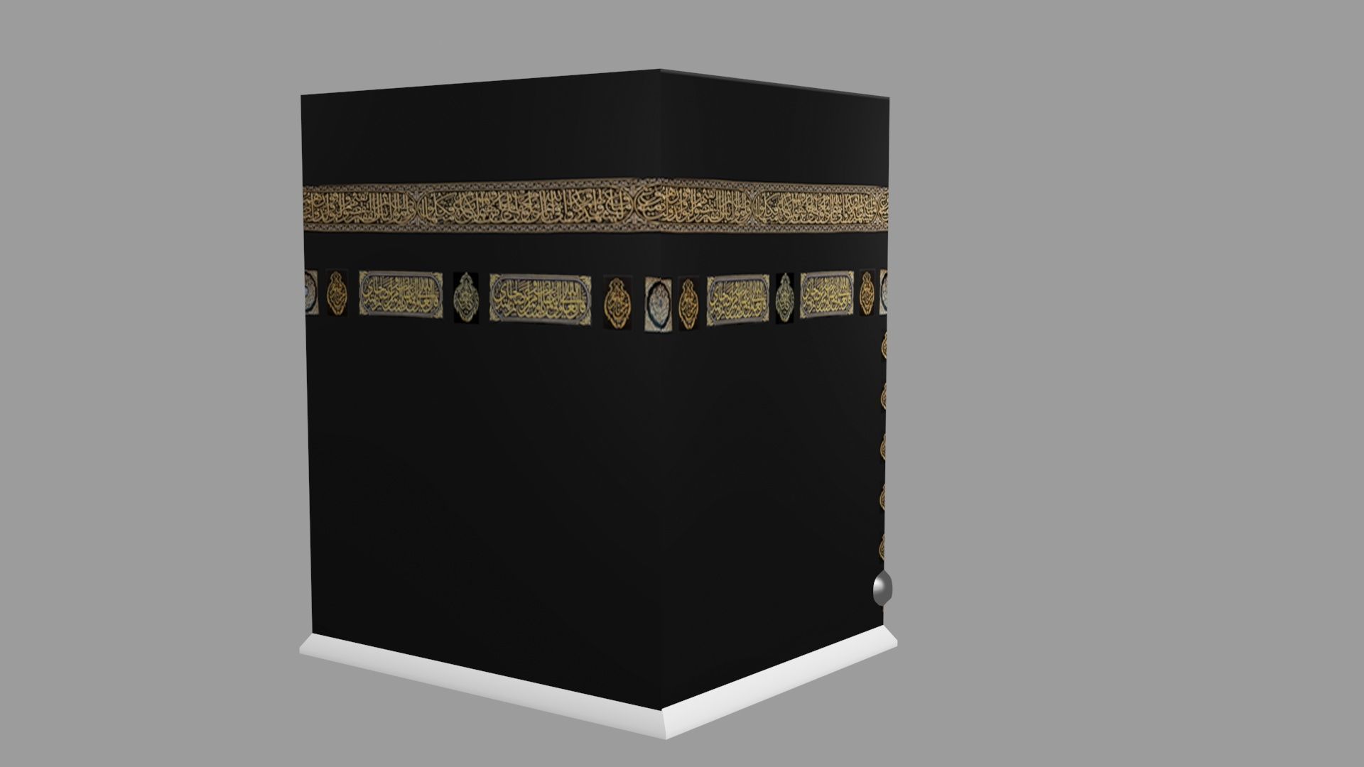 The Holy Kaaba 3D model_2