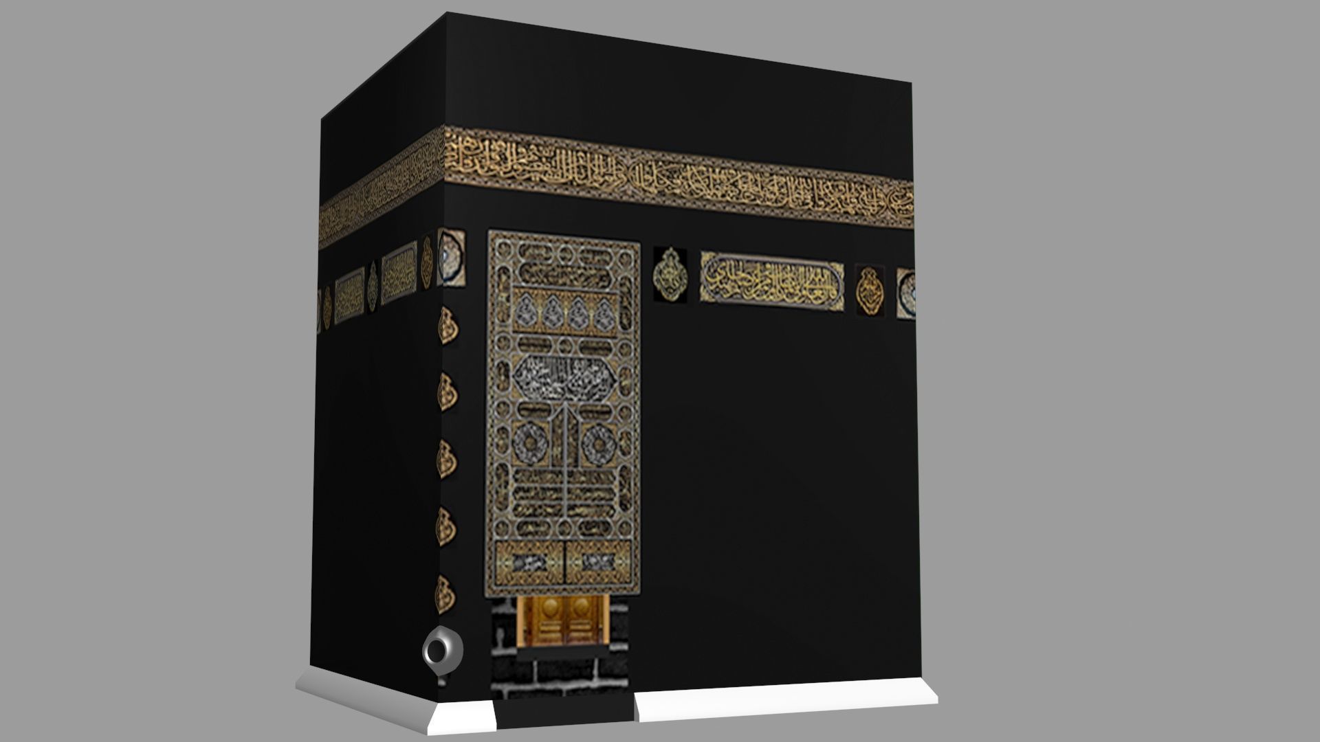 The Holy Kaaba 3D model_8