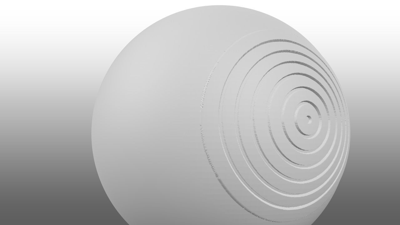 Rinnegan de Nagato Uzumaki 3D print model_1