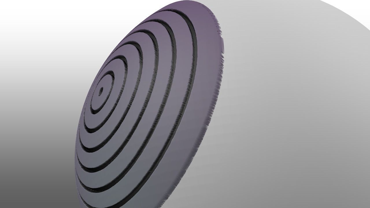 Rinnegan de Nagato Uzumaki 3D print model_2