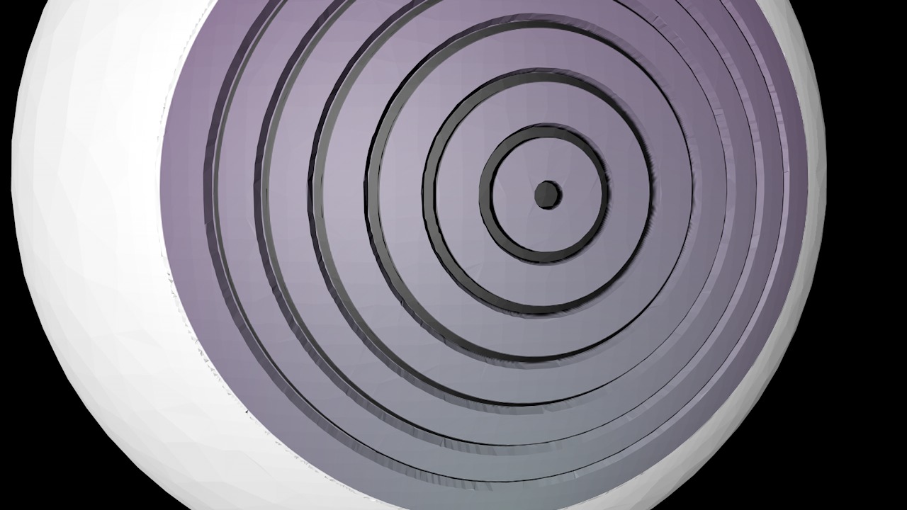 Rinnegan de Nagato Uzumaki 3D print model_5