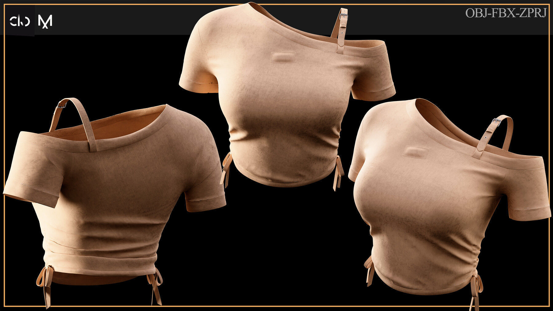 5 Woman Clothes 3D print model_5