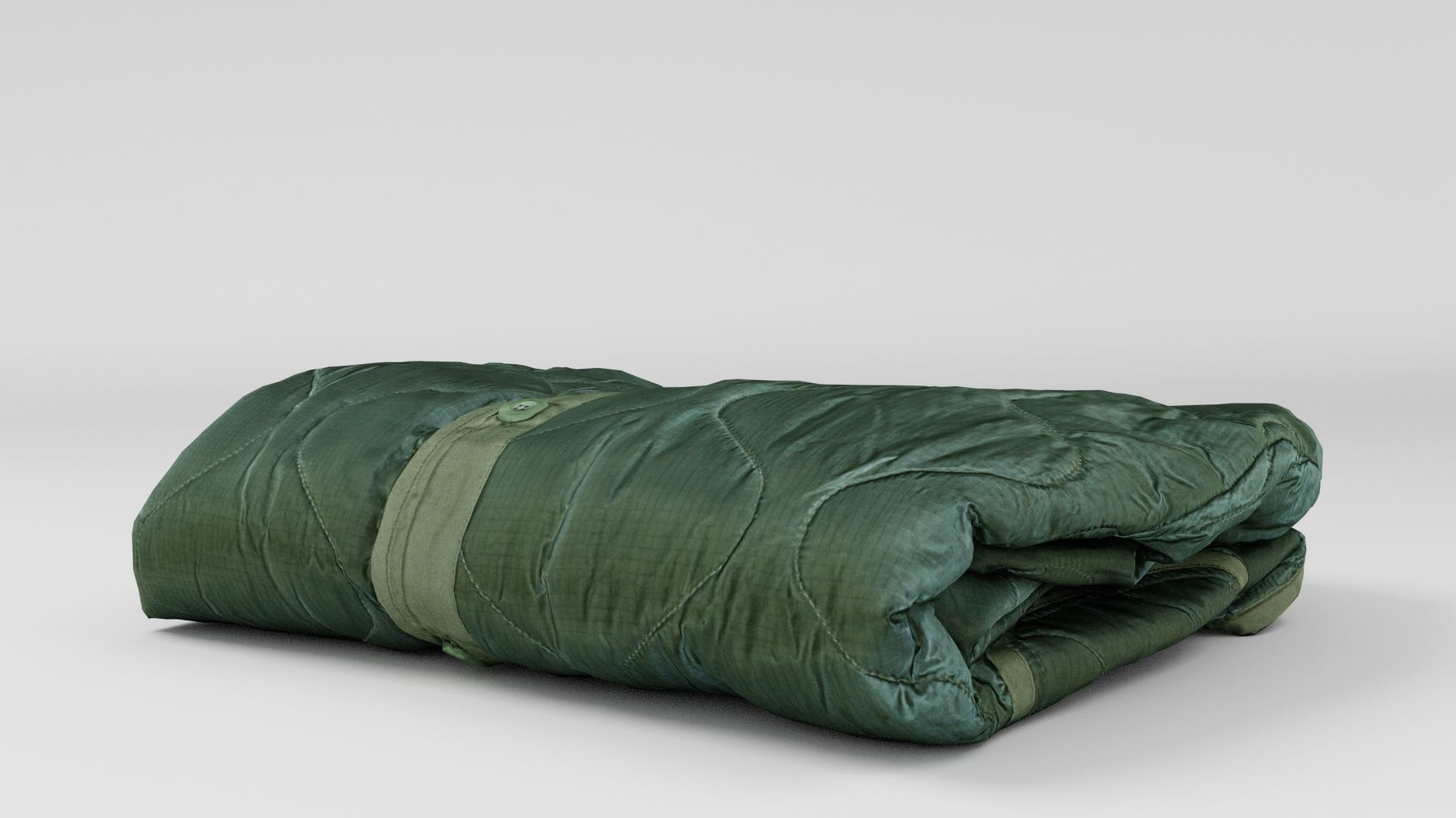 Uniform military tactical green army jacket for soldiers 3D model_4