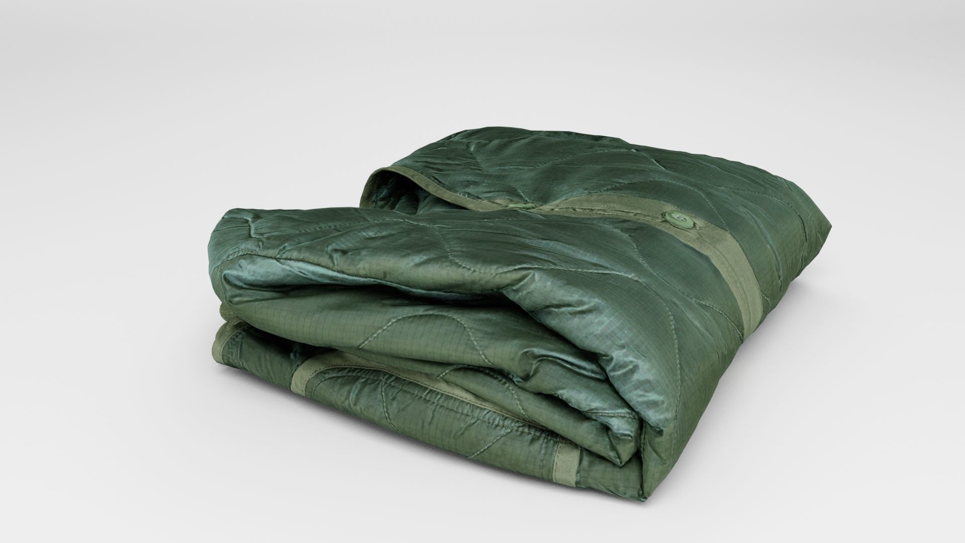 Uniform military tactical green army jacket for soldiers 3D model_3