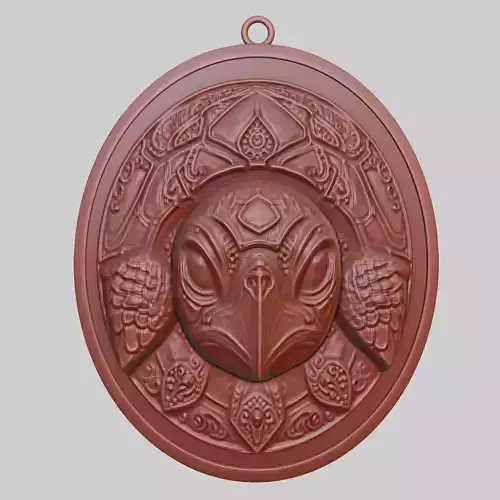 Turtle Animal Pendant Turtle Animal Medallion 
