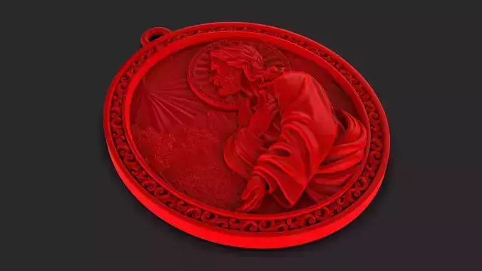 Jesus jewelry pendant