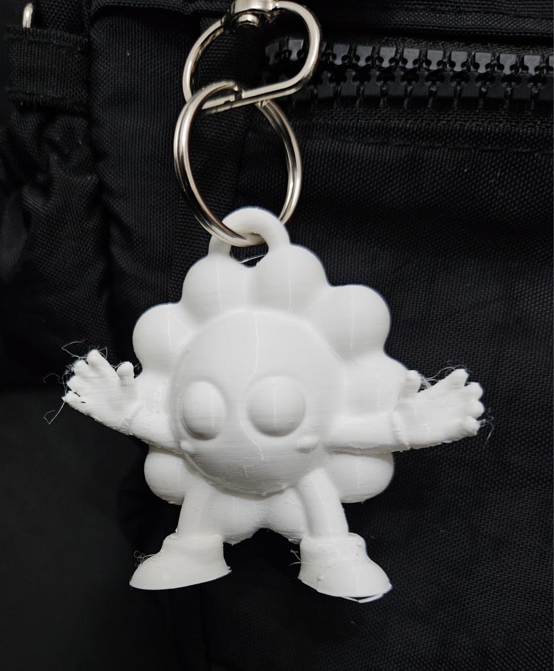 Sun Keychain 3D print model_15