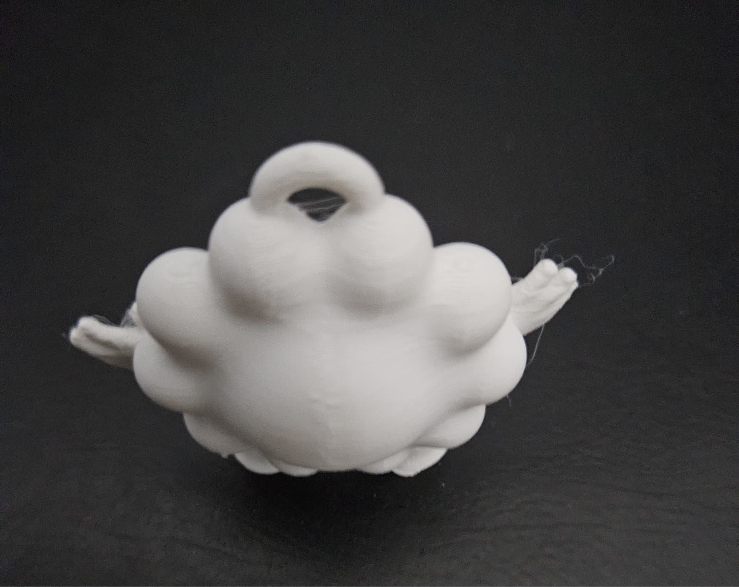 Sun Keychain 3D print model_8