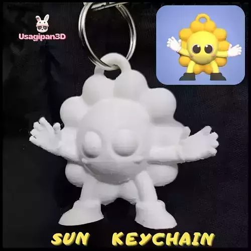 Sun Keychain