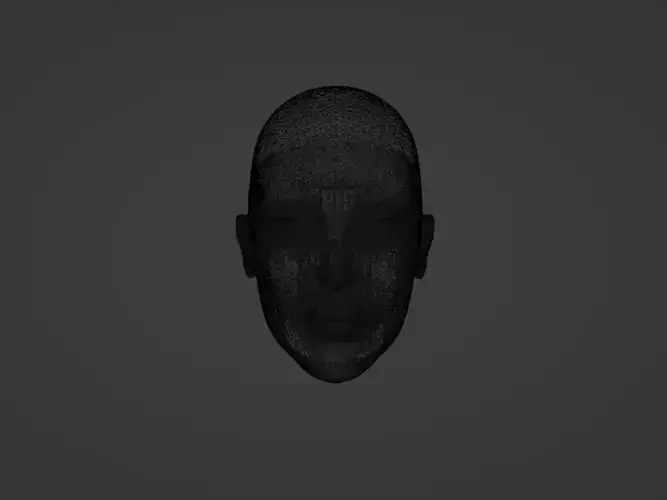 Sixth scale figure head - Human Female 1