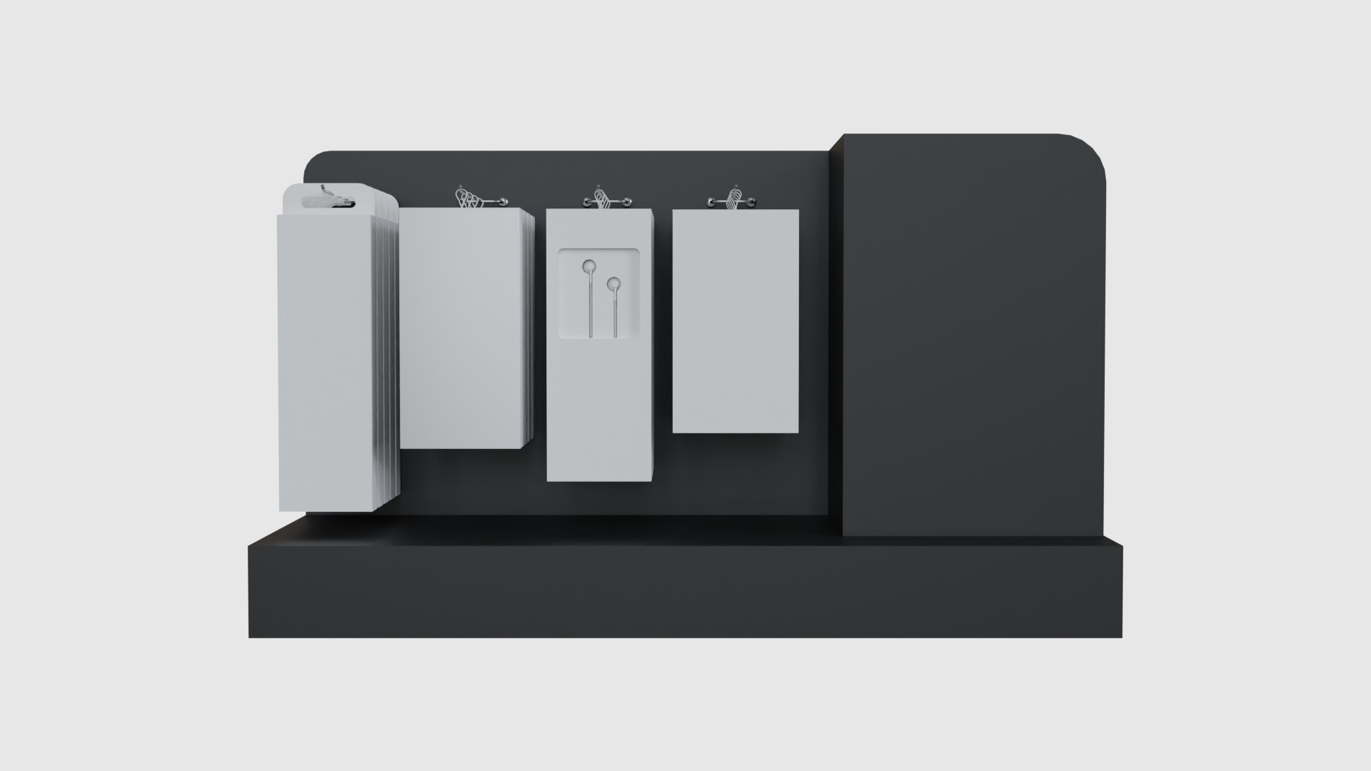 Display Phone Rack Mini 2 3D model_3