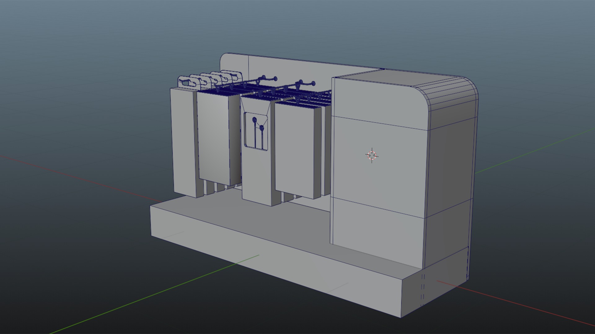 Display Phone Rack Mini 2 3D model_5