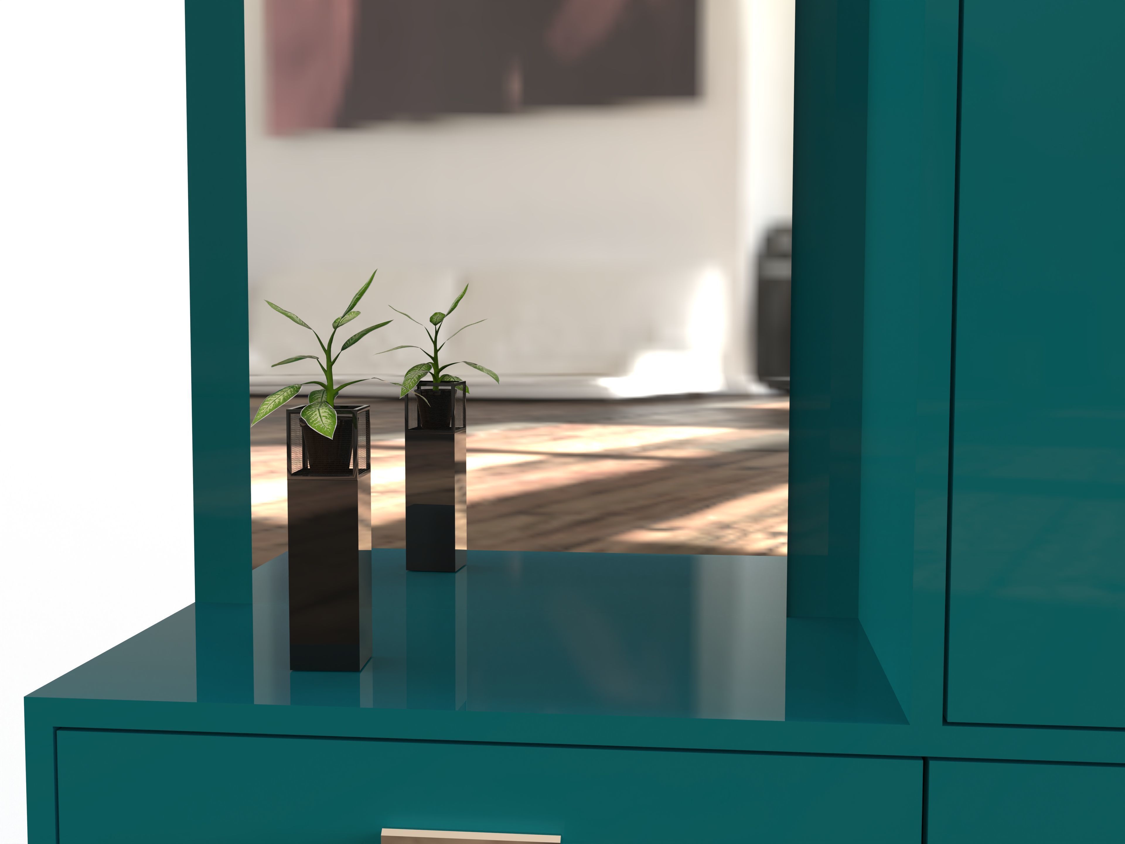 Drawing room Cabinet   Free 3D model_3