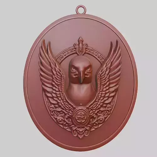 Seagull Animal Pendant Seagull Animal Medallion 