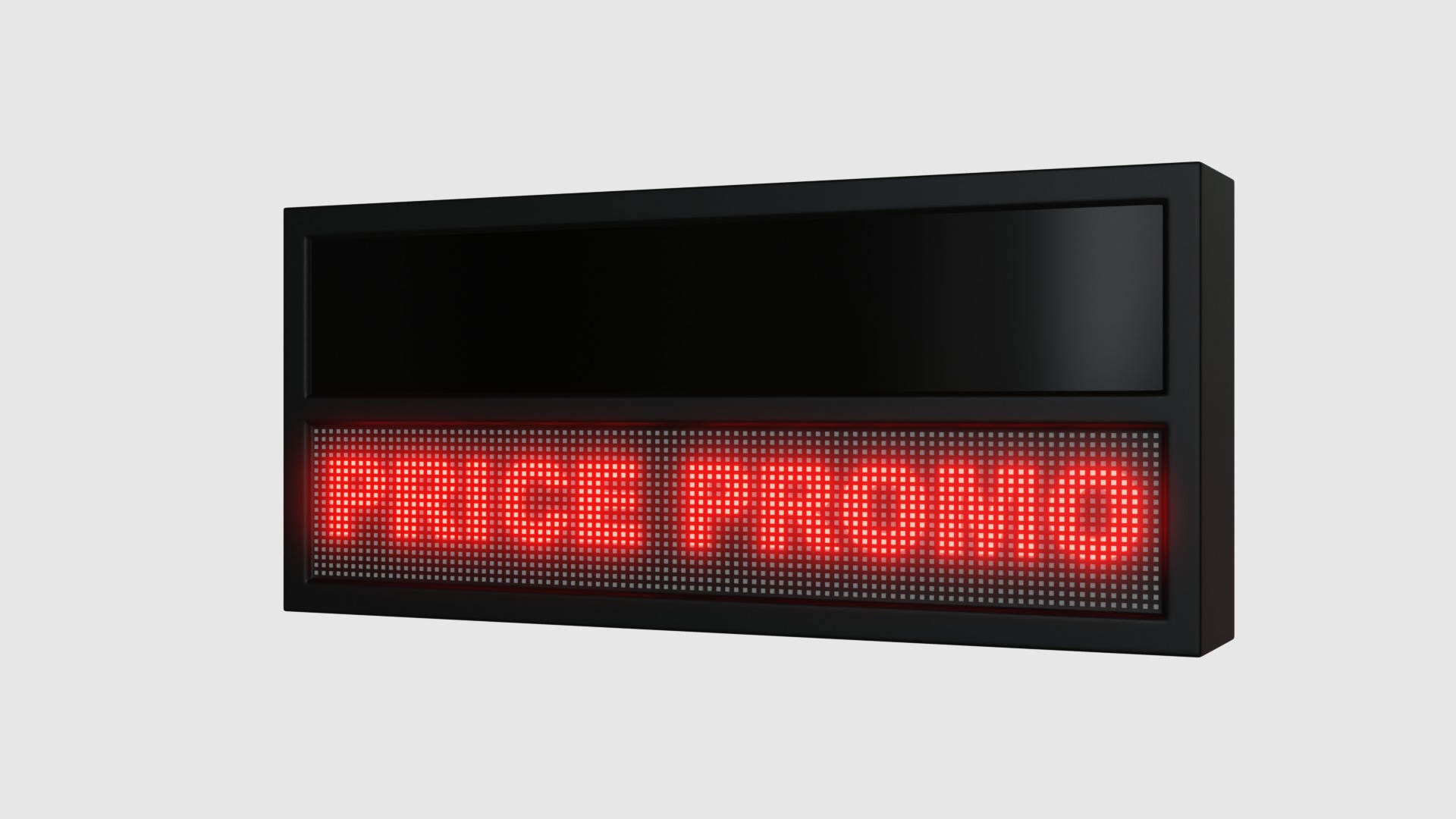 Display Running Text 3D model_4