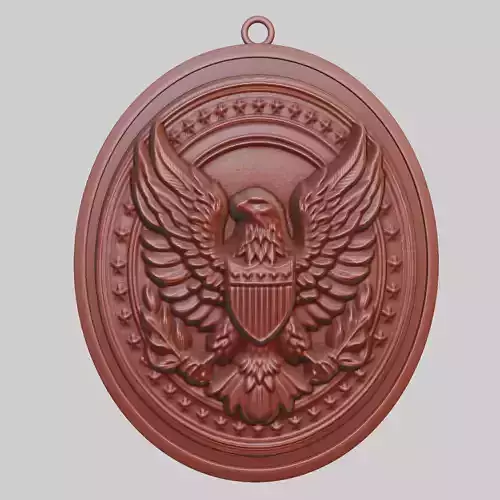 Eagle Animal Pendant Eagle Animal Medallion 