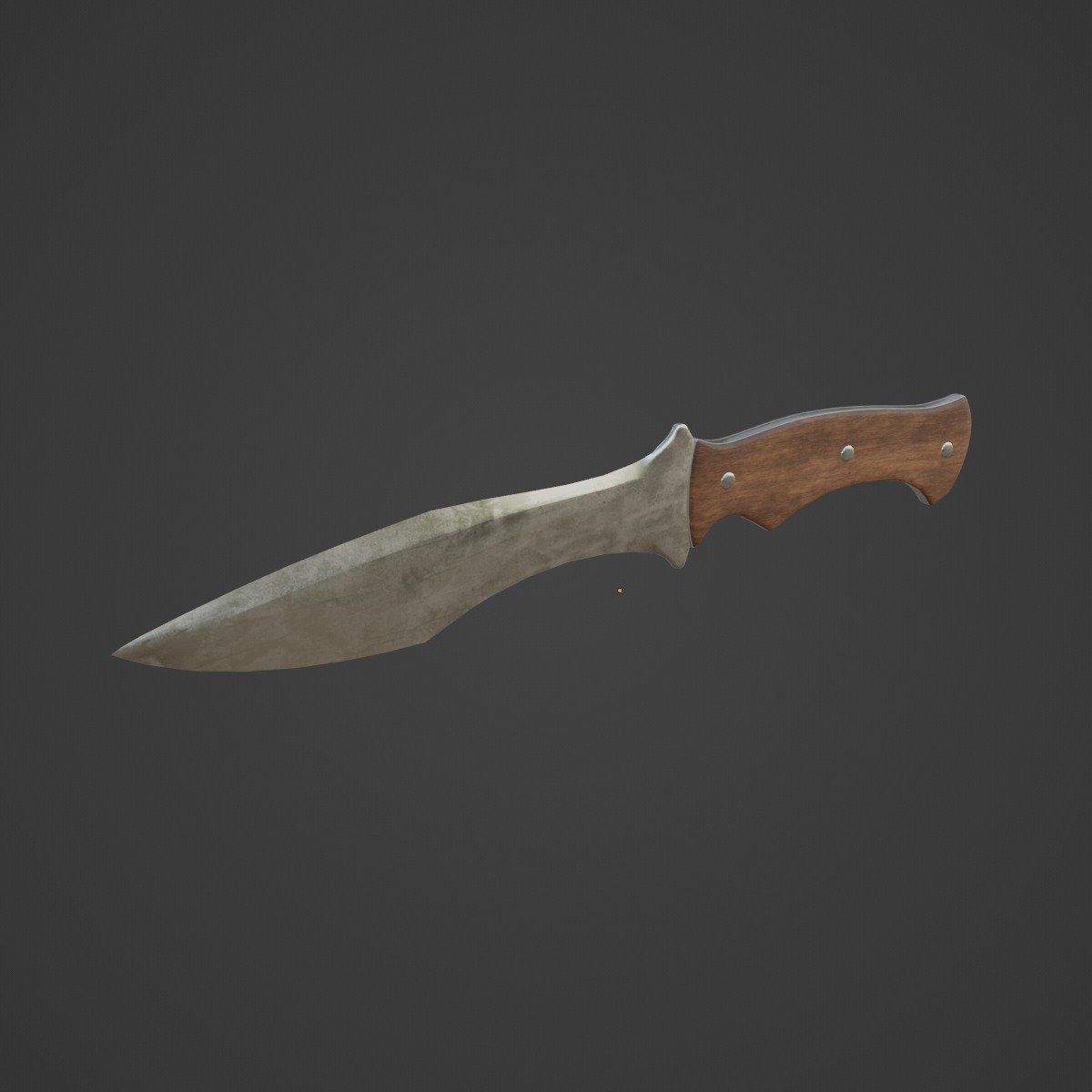 Kitchen Knife 03 3D model_6