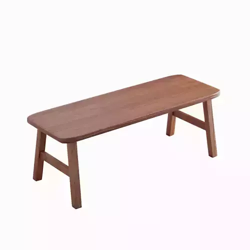 Wooden Bench 03