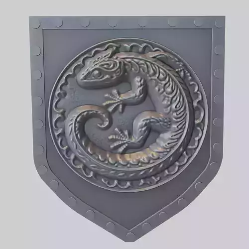 Salamander Animal Wall Art Salamander Animal Medallion 