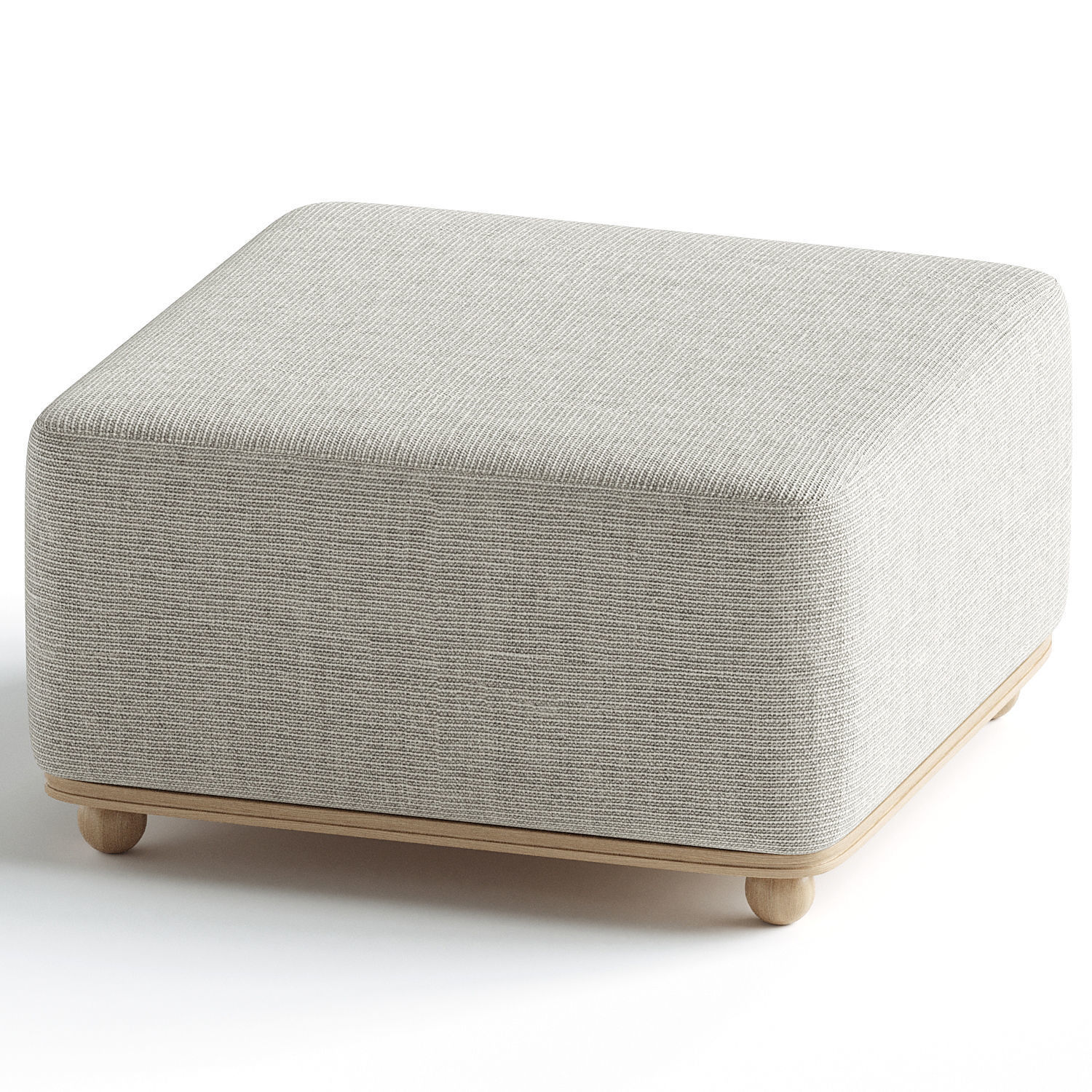 Arie Ottoman 3D model_1