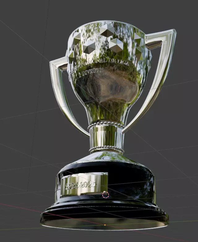 Laliga CUP 3D model