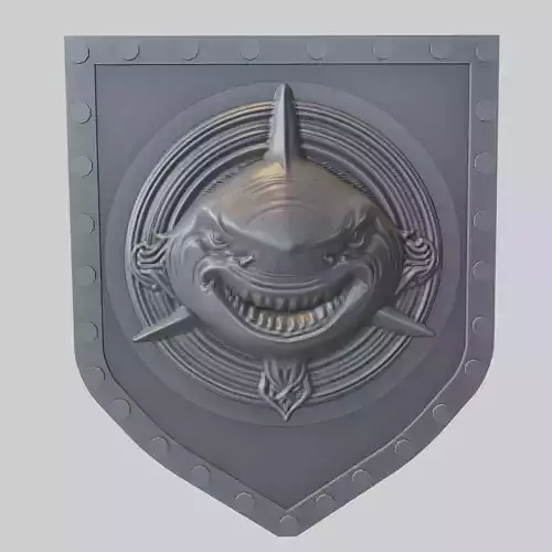 Shark Animal Wall Art Shark Animal Medallion 