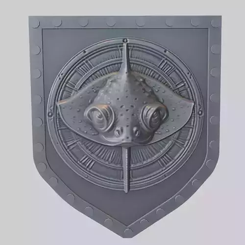 Stingray Animal Wall Art Stingray Animal Medallion 