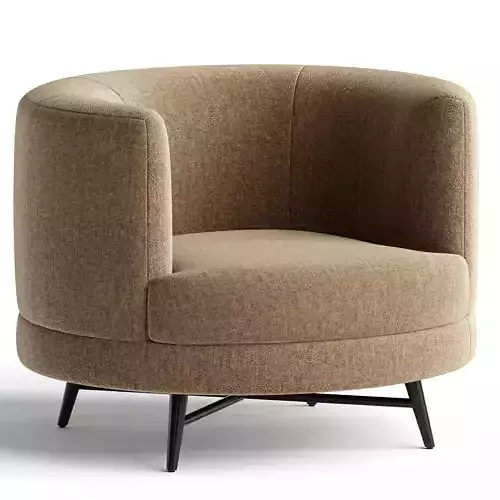 Carmela Swivel Chair 3D model