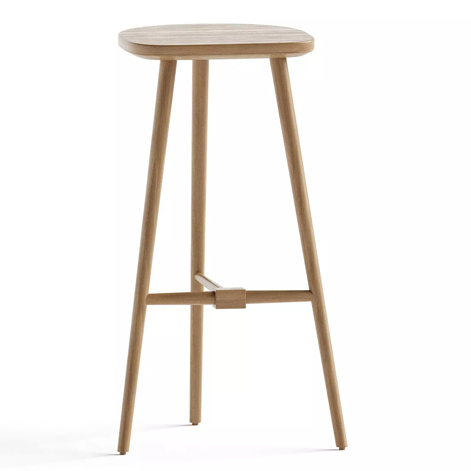 Fielder Counter Stool 3D model_0