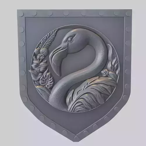 Flamingo Animal Wall Art Flamingo Animal Medallion 