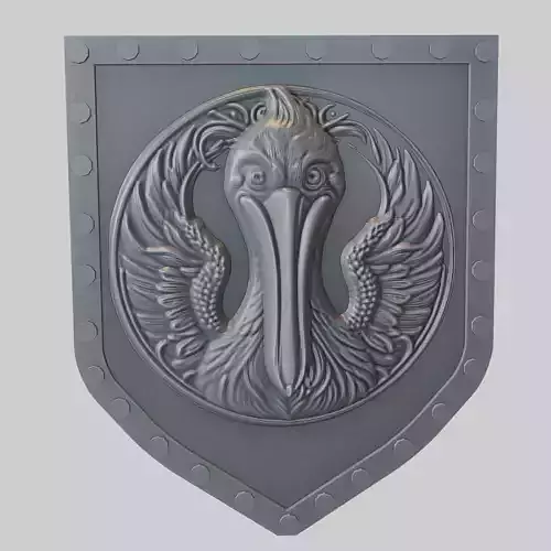 Pelican Animal Wall Art Pelican Animal Medallion 