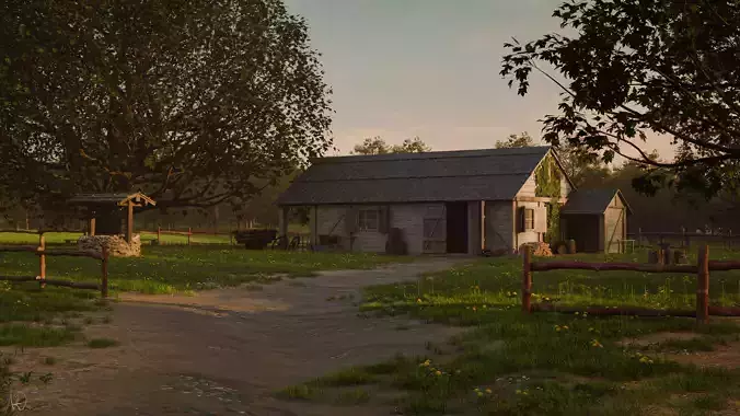 Modular Medieval Cottage Asset pack