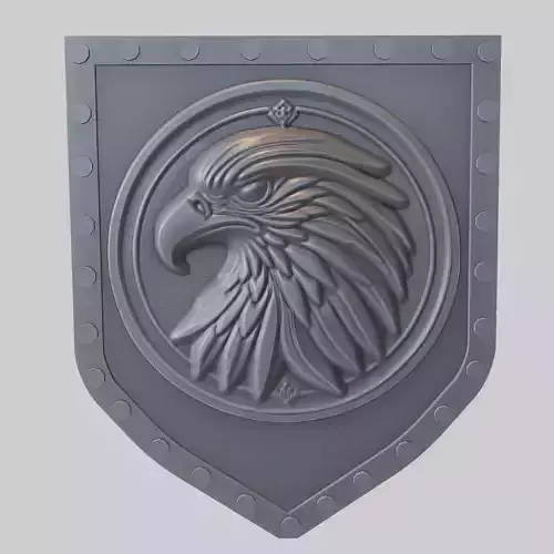 Hawk Animal Wall Art Hawk Animal Medallion 