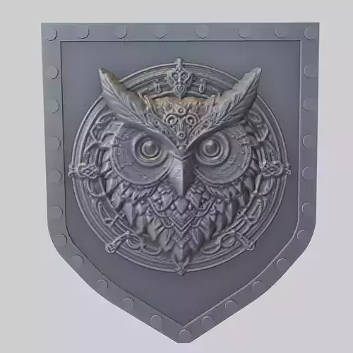 Owl Animal Wall Art Owl Animal Medallion 