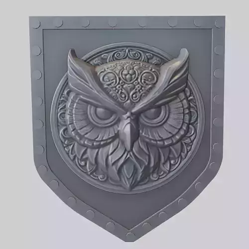 Owl Animal Wall Art Owl Animal Medallion 