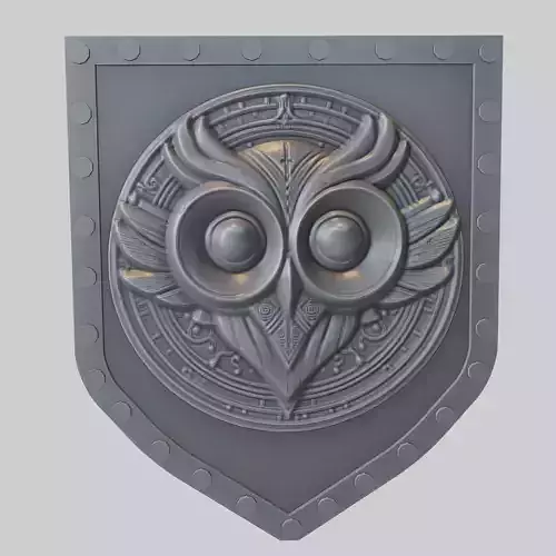 Owl Animal Wall Art Owl Animal Medallion 