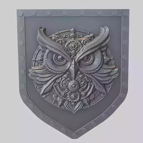 Owl Animal Wall Art Owl Animal Medallion 