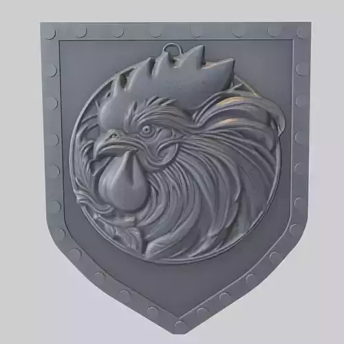 Chicken Animal Wall Art Chicken Animal Medallion 