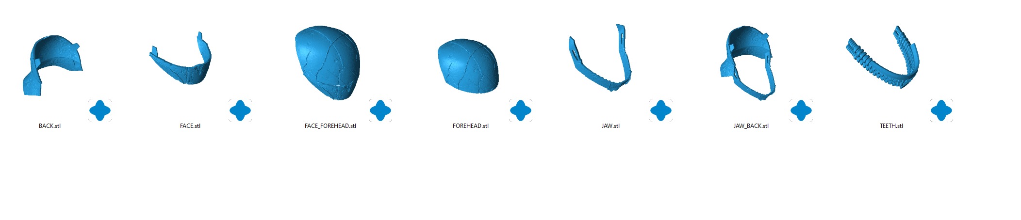 Acolyte The Stranger Cosplay Helmet 1-1 3D print model_1