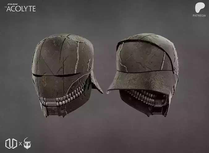 Acolyte The Stranger Cosplay Helmet 1-1