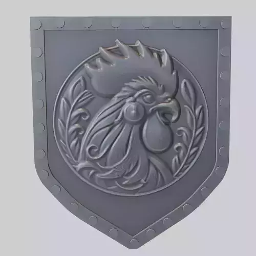 Chicken Animal Wall Art Chicken Animal Medallion 