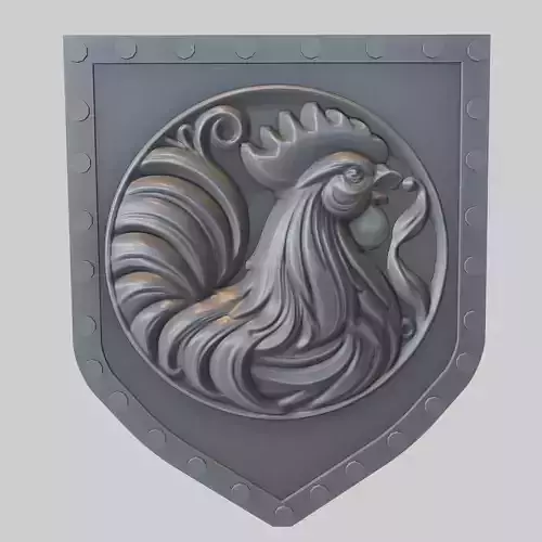 Rooster Animal Wall Art Rooster Animal Medallion 